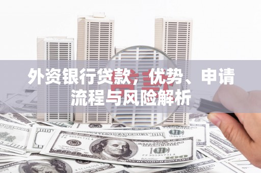 古坑外资银行贷款，优势、申请流程与风险解析