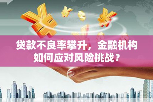 古坑贷款不良率攀升，金融机构如何应对风险挑战？