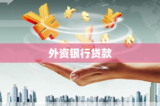 古坑外资银行贷款