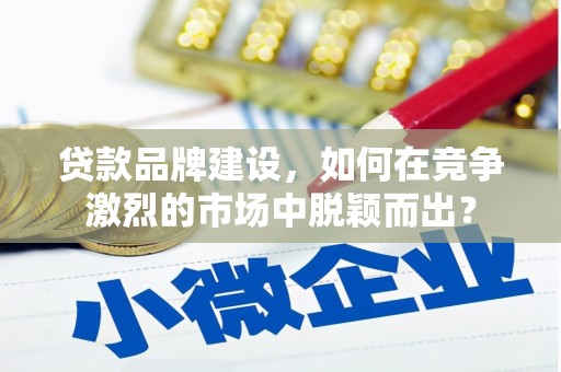 古坑贷款品牌建设，如何在竞争激烈的市场中脱颖而出？