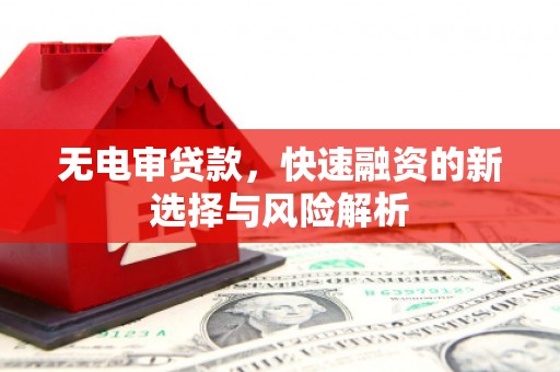 古坑无电审贷款，快速融资的新选择与风险解析