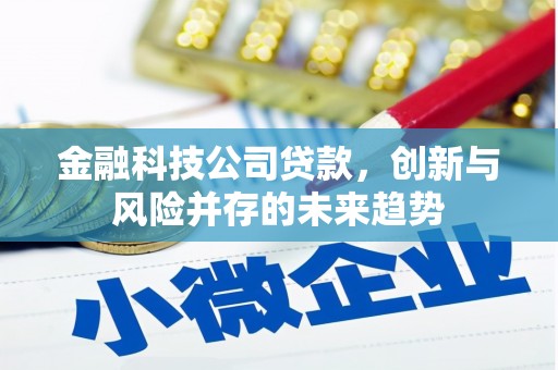 古坑金融科技公司贷款，创新与风险并存的未来趋势