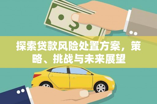 古坑探索贷款风险处置方案，策略、挑战与未来展望