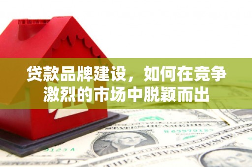 古坑贷款品牌建设，如何在竞争激烈的市场中脱颖而出