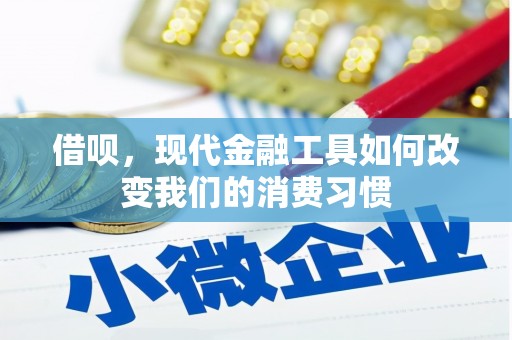 古坑借呗，现代金融工具如何改变我们的消费习惯